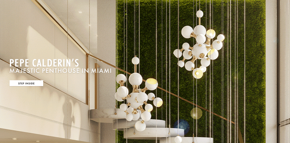 Pepe Calderin's Majestic Million Dollar Penthouse in Miami