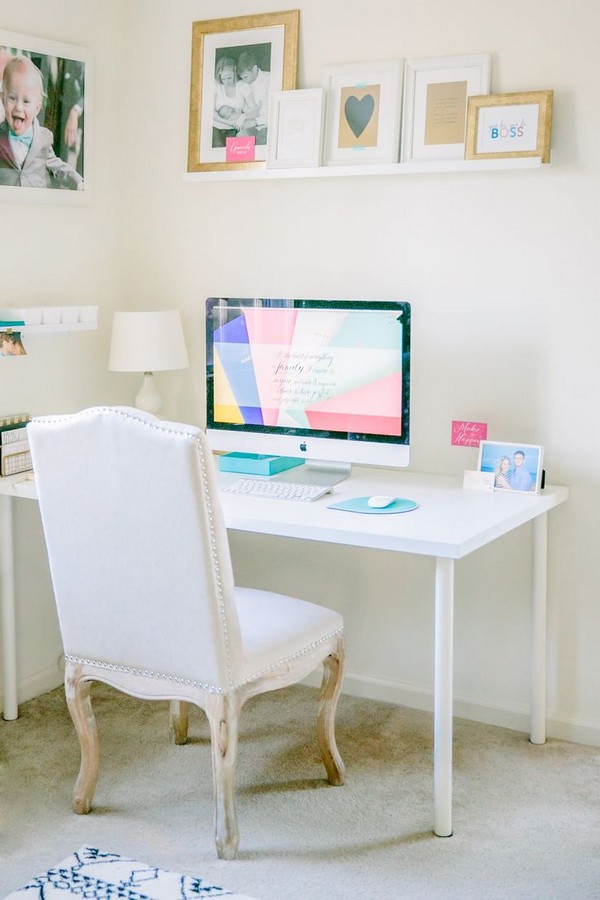 HOME OFFICE IDEAS: MINIMALISTIC DECORATIONS