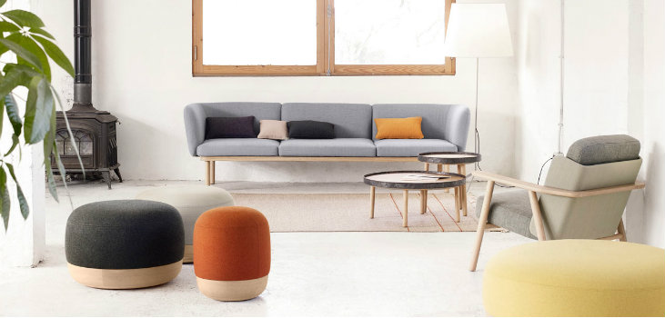 Elegant Floor Poufs for your Interior Designs