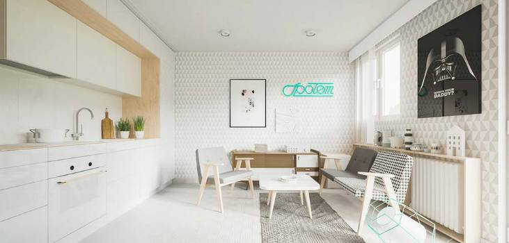 Home Design Ideas- Small Apartments Under 50 Square Meters