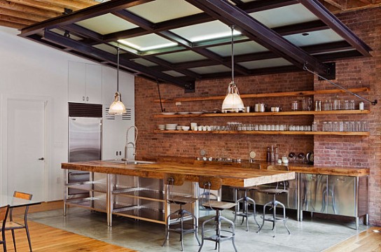 Home Design Ideas Key Industrial Style Features