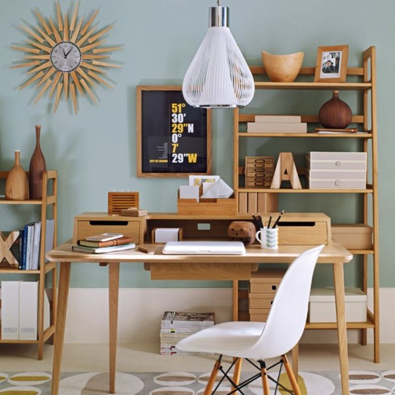 How To Create A Mid-Century Modern Home Office_1