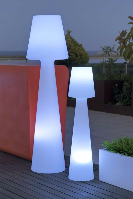 outdoor floor lighting
