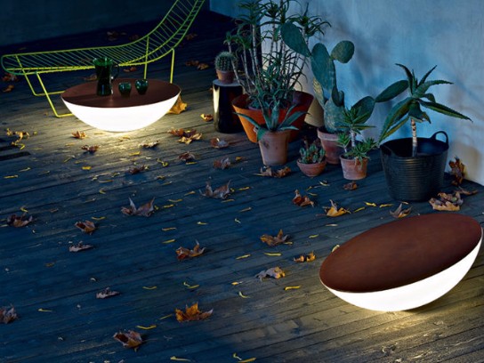 outdoor floor lighting