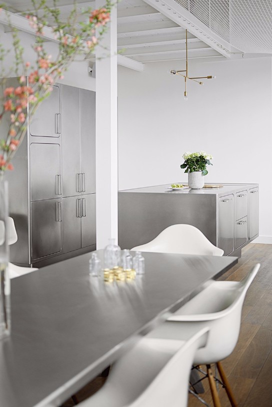 Room of the Week: Industrial Kitchen in Romantic Paris