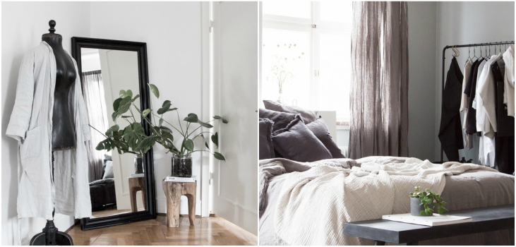 Room of the Week: White and Gray Bedroom with a Nordic Design Feeling