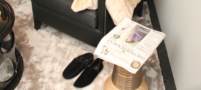 Be comfortable: "set the perfect reading corner"