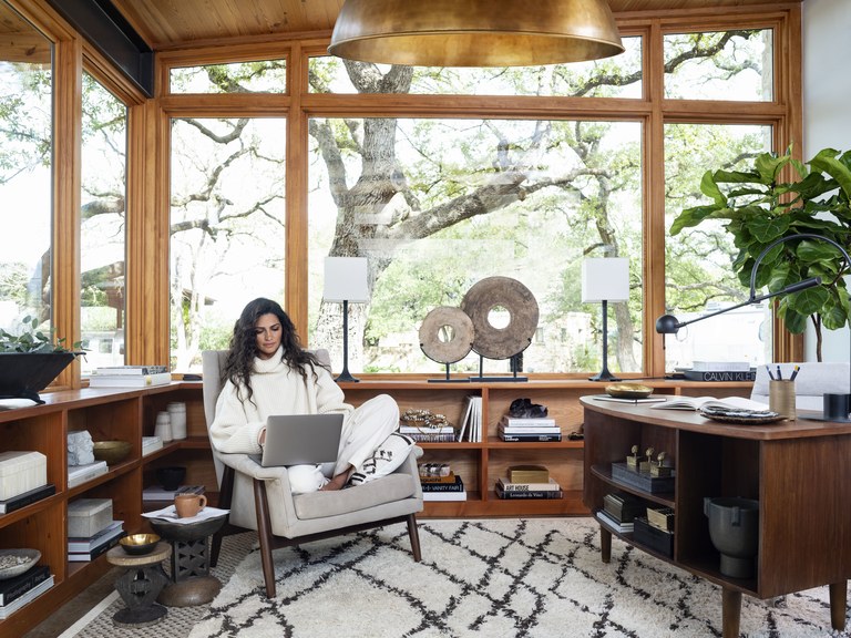 Sneak Peek Inside Camila Alves McConaughey New Office Space 4