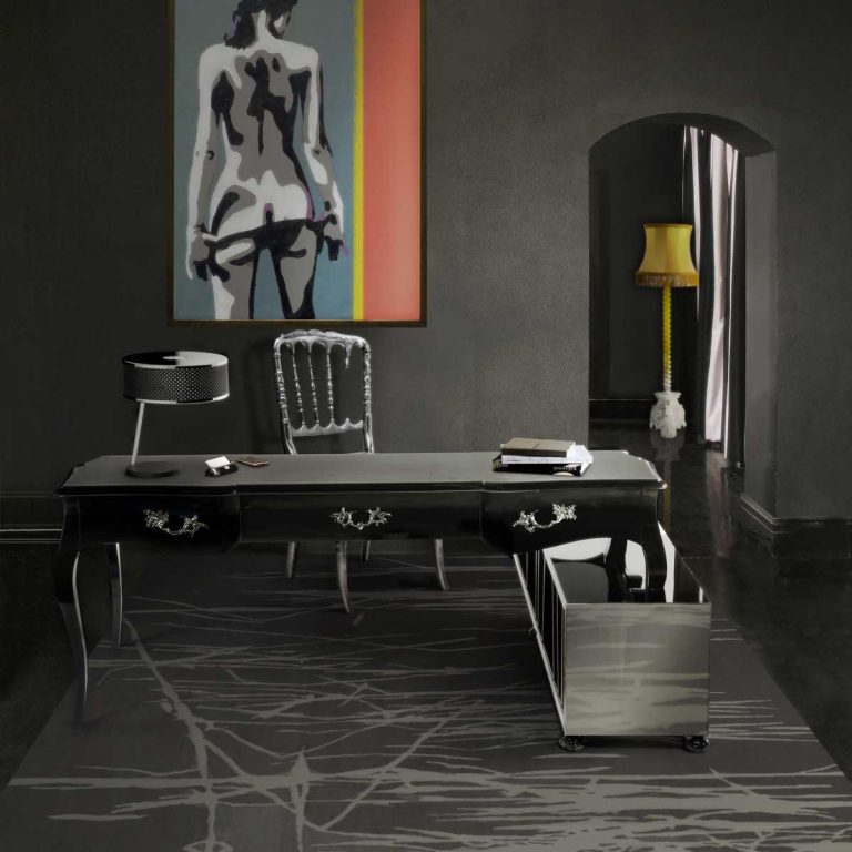 The 12 Luxury Desks That You'll Love In Your Home Office_11