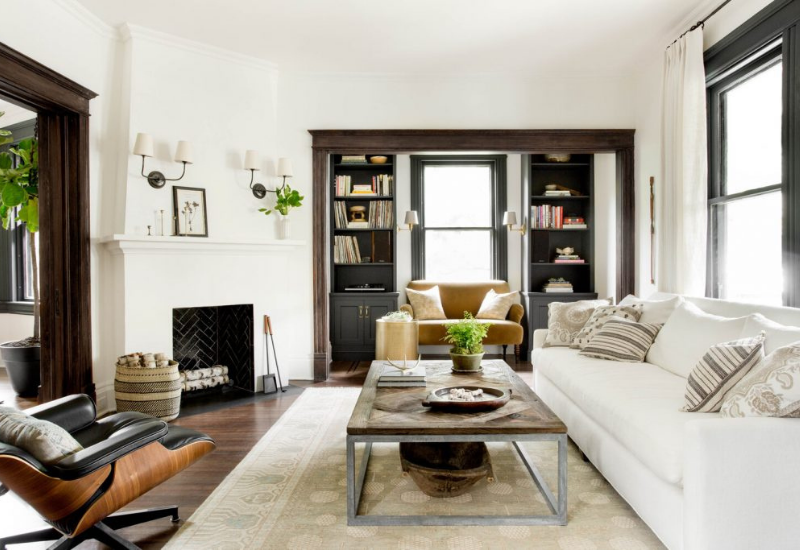 Black And White Living Room Ideas For Your Home_5