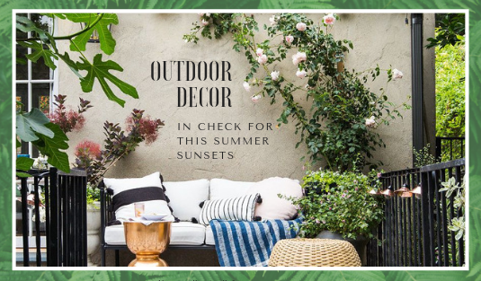 Get Your Outdoor Decor Design In Check For This Summer Sunsets