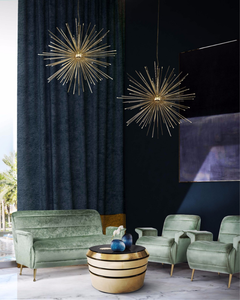 How A Mid-Century Chandelier Can Elevate Your Living Room Decor_3