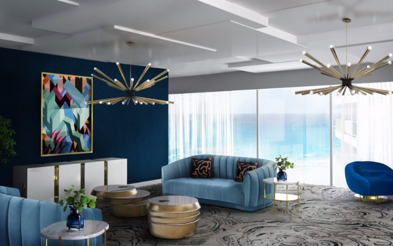 How A Mid-Century Chandelier Can Elevate Your Living Room Decor_4